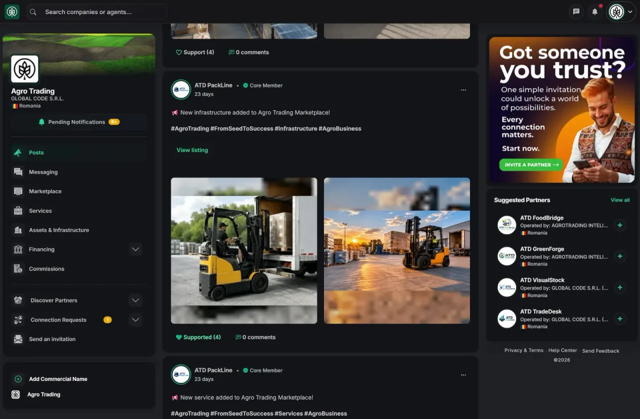 AgroTrading integrerar