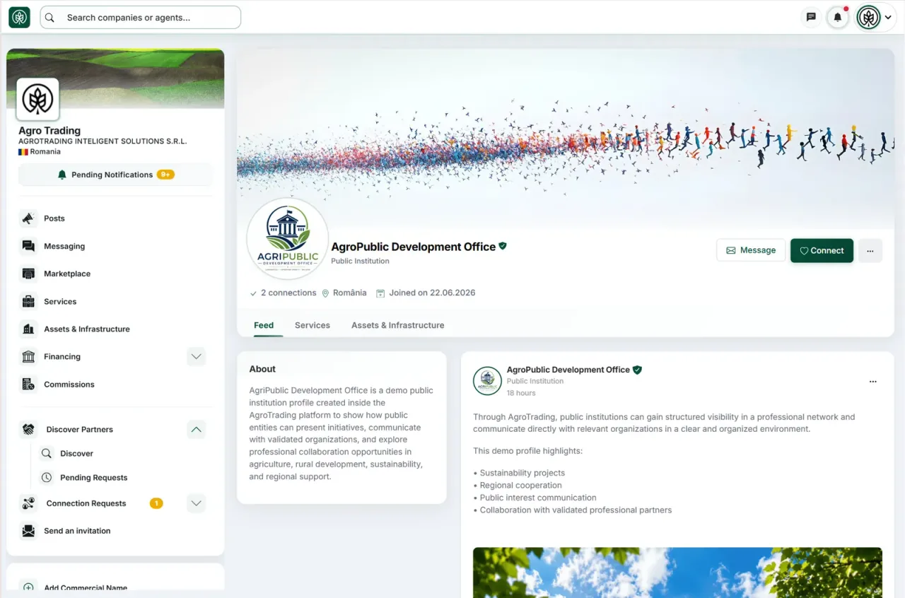 Offentliga institutioner och administrativa enheter